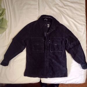 Wilson's Leather S/M Vintage VTG Early 90s Heavy Suede HipHop Industrial